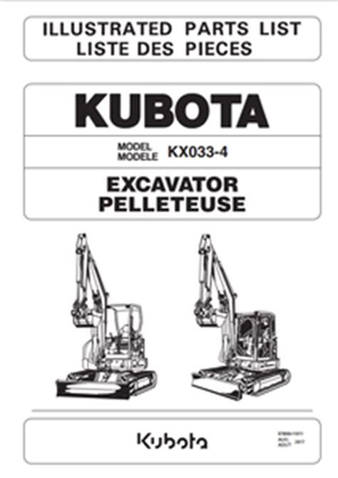 kubota kx057 parts diagram